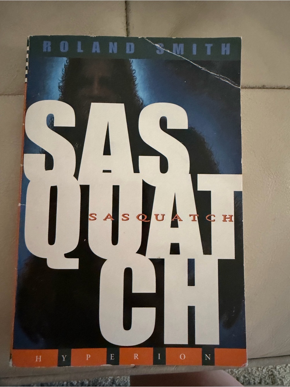 Sasquatch Paperback Book - Blue/Black/White